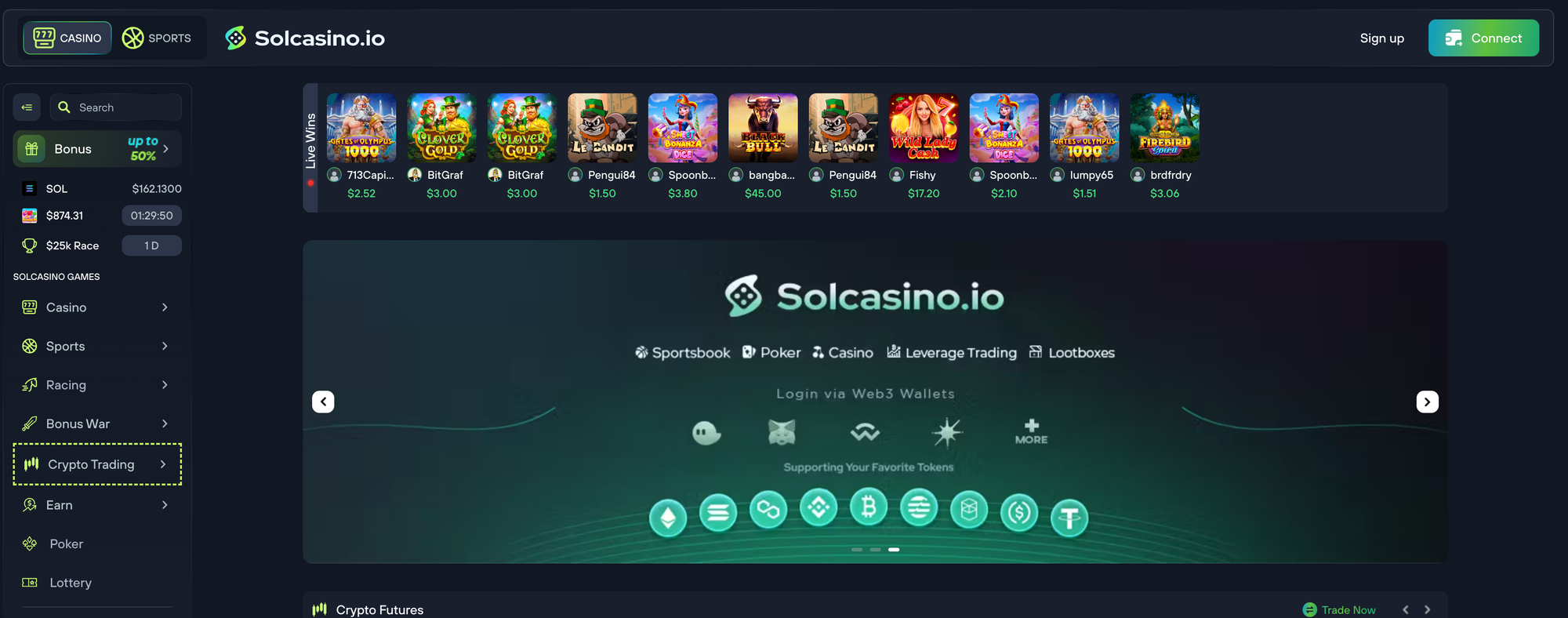 Solcasino.io Casino Review